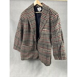 Cervelle Womens Wool Blend Blazer Jacket size Large